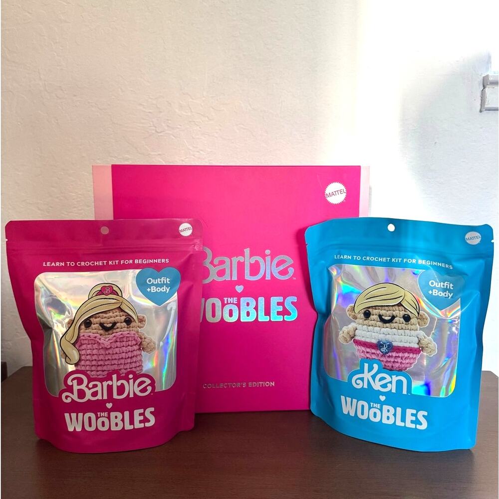 *Discontinued* Woobles Mattel© Barbie DreamHouse™ Collectors Box Bundle (Sealed)